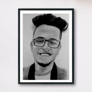 Triggered Insaan Pencil Sketch